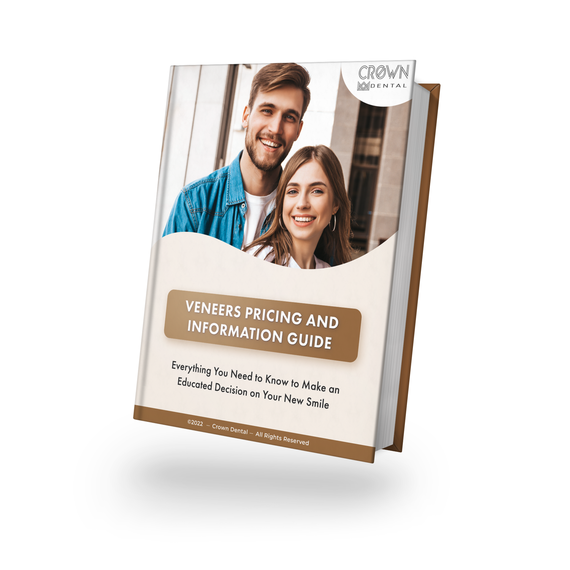 [Crown Dental] Veneers Magazine Image Book Mockup